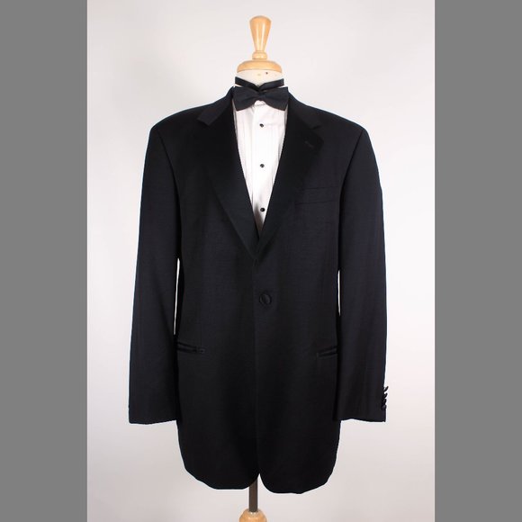 Hugo Boss 42L Black Tuxedo Jacket B228 - Picture 1 of 8